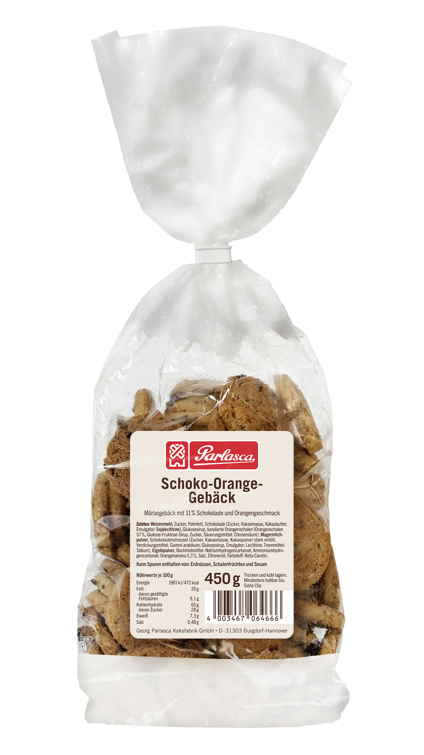 Parlasca Schoko Orange