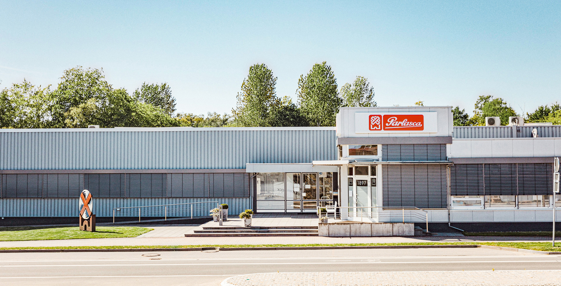 Firmengebaeude Parlasca Keksfabrik Deutschland